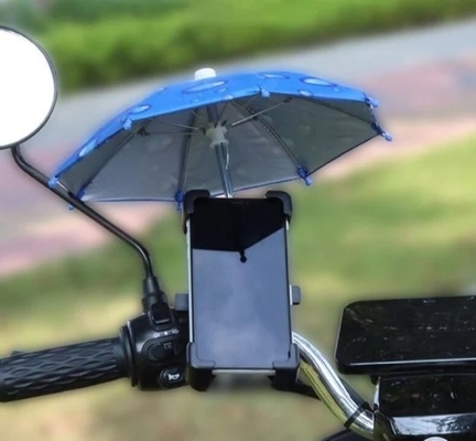 ストレート傘 頑丈なフレーム マニュアル オープン カスタム ディスプレイ 玩具 ミニ 携帯電話の傘