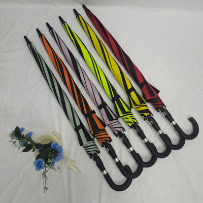風力防止 オートオープンゴルフ傘 オーダーメイドロゴプリントと 130cmオープン直径