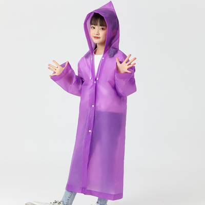 厚厚したEVA 単品ポンチョ 子供のレインコート オーダーメイド印刷