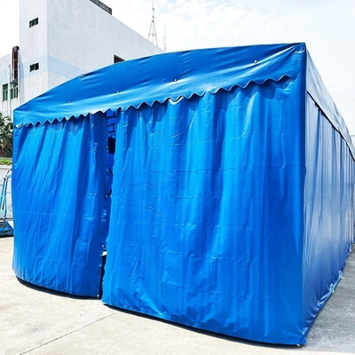 オーダーメイドプリント PVCキャンプタウンテント 屋外日焼け止めと風のある条件での雑草