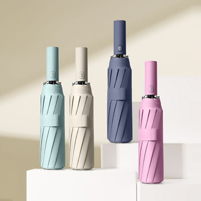 自動折りたたむ傘 12k 防日用ビニール