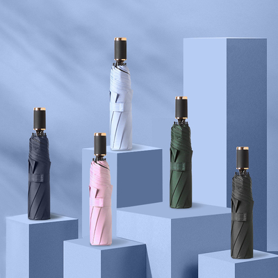 折りたたむ傘 オーダーメイド ロゴ すべての天候のビジネスで日焼け止めと雨保護
