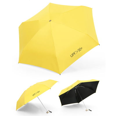 夏の必需品 5倍 ミニカラーポケット傘 レディース 8k 19インチ ガラス繊維肋骨