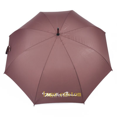 全自動防曬 ロングハンドル ゴルフ傘 曲がったフックとカスタマイズされたLOGO