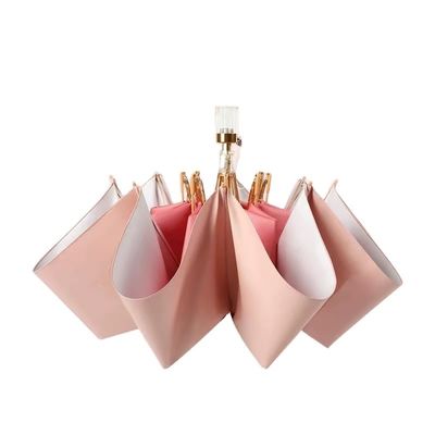 メタルシャフトフレーム カスタムグラデントシェード傘 女性向け オールインワン機能