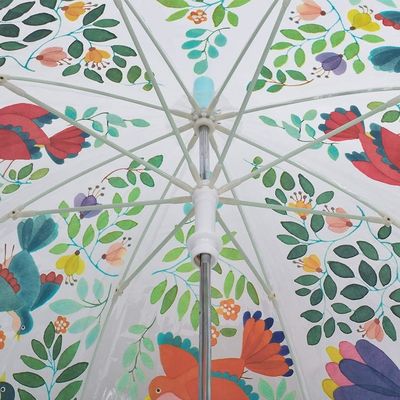 日本様式 防水 子供傘 フルプリント ファイバーグラス フレーム ハック ハンドル