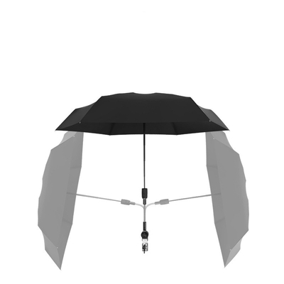 紫外線保護と雨保護 ミニマリストなデザインのポータブルベビーストローラー傘