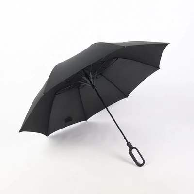 風と水に耐える傘 ロゴプリントをカスタマイズ ポータブル 2折りたたみ
