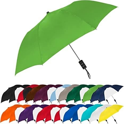 独占用品 23'*6k 機能 オールイン1 レインストック 2 セット 折りたたむ弧形傘