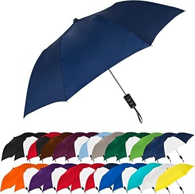 独占用品 23'*6k 機能 オールイン1 レインストック 2 セット 折りたたむ弧形傘