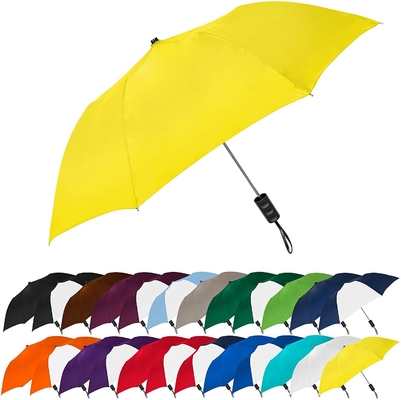 独占用品 23'*6k 機能 オールイン1 レインストック 2 セット 折りたたむ弧形傘