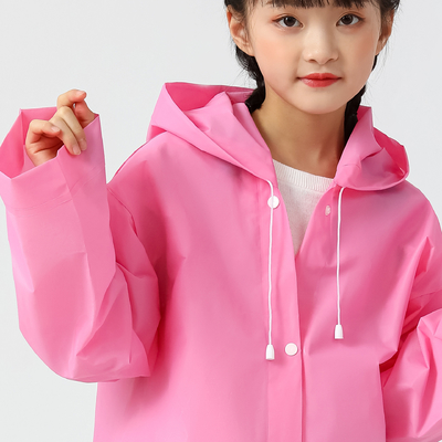 厚厚したEVA 単品ポンチョ 子供のレインコート オーダーメイド印刷
