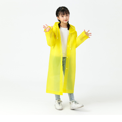 厚厚したEVA 単品ポンチョ 子供のレインコート オーダーメイド印刷