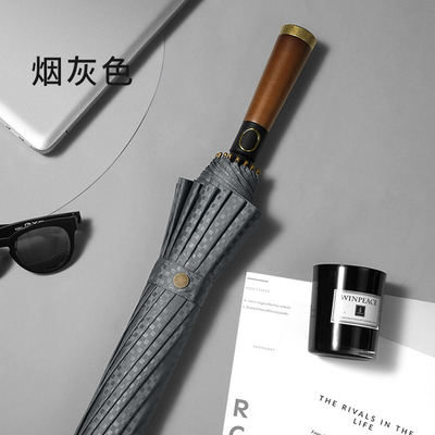 レトロスタイル ストレート傘 紳士の長柄 ビジネスマンのお気に入り