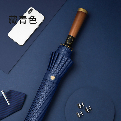 レトロスタイル ストレート傘 紳士の長柄 ビジネスマンのお気に入り