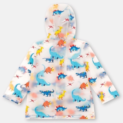 カスタム デジタル プリント 子供 の レインコート TPU 男の子 や 女の子 の 雨 の 日 に 用いる ポンチョ