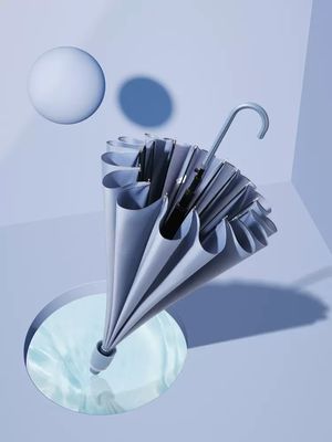 190T ポンギ 密度 印刷 ロゴ ロング ハンドル ストレート 傘 ビジネス ギフト