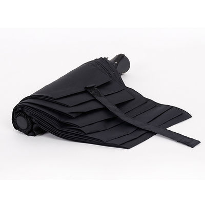 男性用ビジネス広告傘 8k 自動ビニール折りたたみデザイン