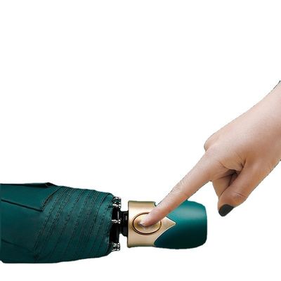 ミニマリストデザイン 広告用自動三重折り傘 ロゴ印刷