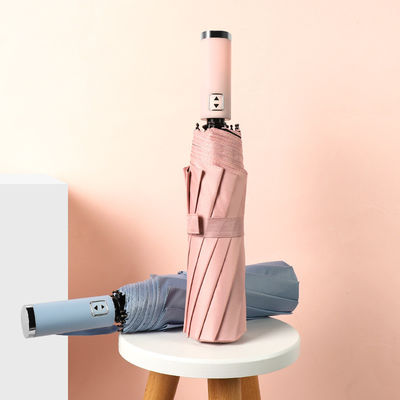 ビジネスメンズ 大型10骨のダブル傘 ミレットハンドルと190Tナイロン布