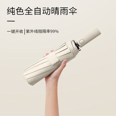 自動折りたたむ傘 12k 防日用ビニール