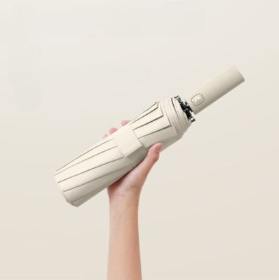 紫外線保護 106cm オープン直径と折りたたむデザインの自動日傘