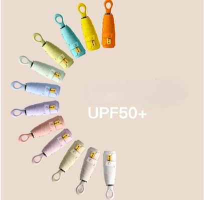 カスタマイズされたロゴ 陽の傘 日焼け止め UV 保護 双面ビニール 男性の日傘