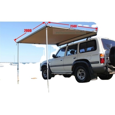 キャンピングや屋外での冒険のためのガルバン化鋼筋枠の車用テント