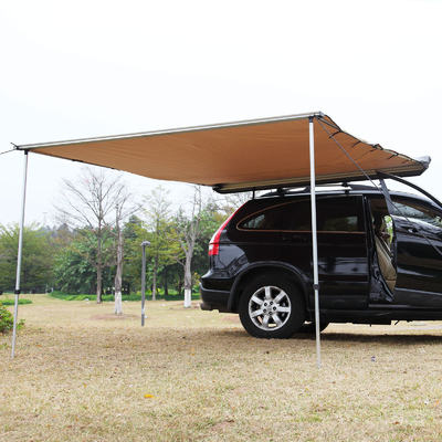 キャンピングや屋外での冒険のためのガルバン化鋼筋枠の車用テント
