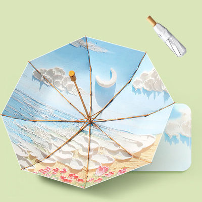 8 骨 手 オープン インク 絵 日焼け止め 傘 オールインワン 機能 特殊 ハンドル