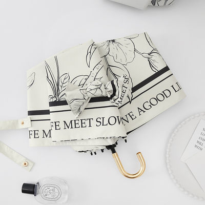 双機能 女性のためのフランス傘 自動折りたたむ日焼け止めと雨保護