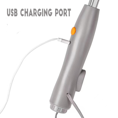 ファイバーグラスフレーム オートオープン USB充電扇傘 水スプレーとUV保護