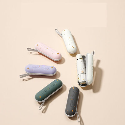 5つ折りたたむ傘 パターン 雨や太陽から保護する女性用のポータブルコンパクト