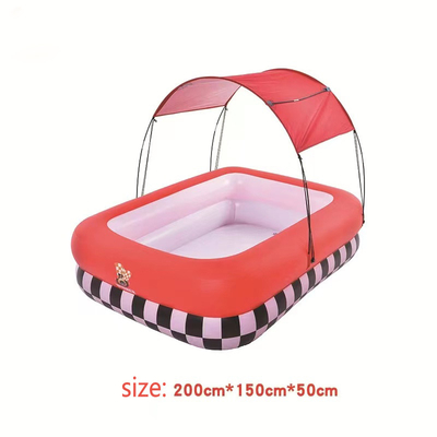 覆われない帆 完成品 子供 充気 サーカス テント プール 家庭用