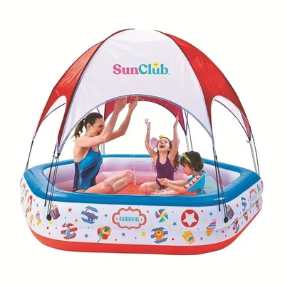覆われない帆 完成品 子供 充気 サーカス テント プール 家庭用
