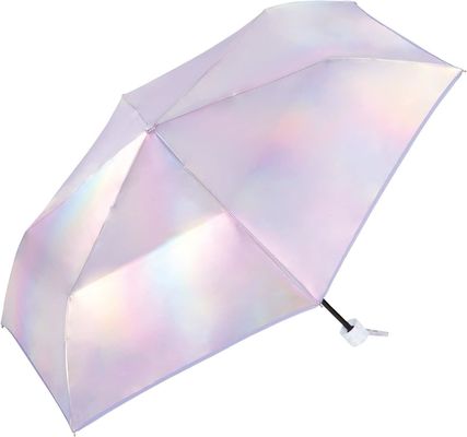 都市女性必需品 日本 3つ折りたたみの傘 紫外線保護と精巧なレーザーデザイン