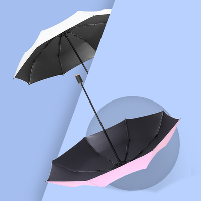 折りたたむ傘 オーダーメイド ロゴ すべての天候のビジネスで日焼け止めと雨保護