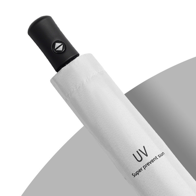 プラスチックのUV 3折り式自動オープン傘 プロモーション オーダーメイドロゴ YLF BSCIの傘
