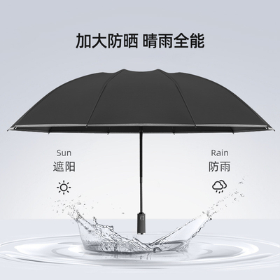 大型三重ガラス繊維枠 逆の傘 風雨保護