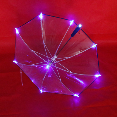 LED 子供の傘 オーダーメイドロゴ POE布に印刷 鮮明で目をつぶす