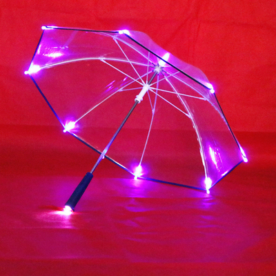 LED 子供の傘 オーダーメイドロゴ POE布に印刷 鮮明で目をつぶす