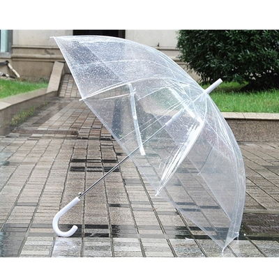 透明布 自動開け 宣伝用 パーソナライズド ストレート傘