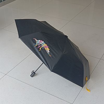 カスタマイズされた印刷 折りたたむ傘 魔法の色変更機能と鋼枠